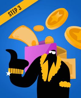 Add funds to your betting account with darts